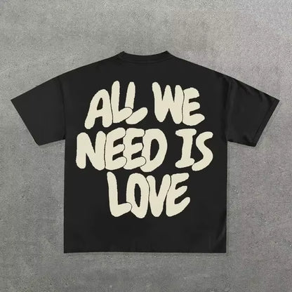 Ins Streetwear Y2K T Shirt Mens Harajuku Hip Hop Graphic Print Casual Cotton round Neck Tshirt Women Gothic Short Sleeve Tops